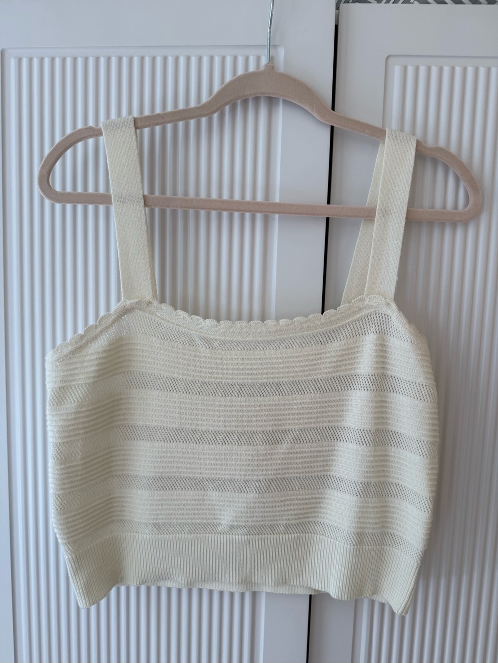 Lush Knit Cropped Tank Top